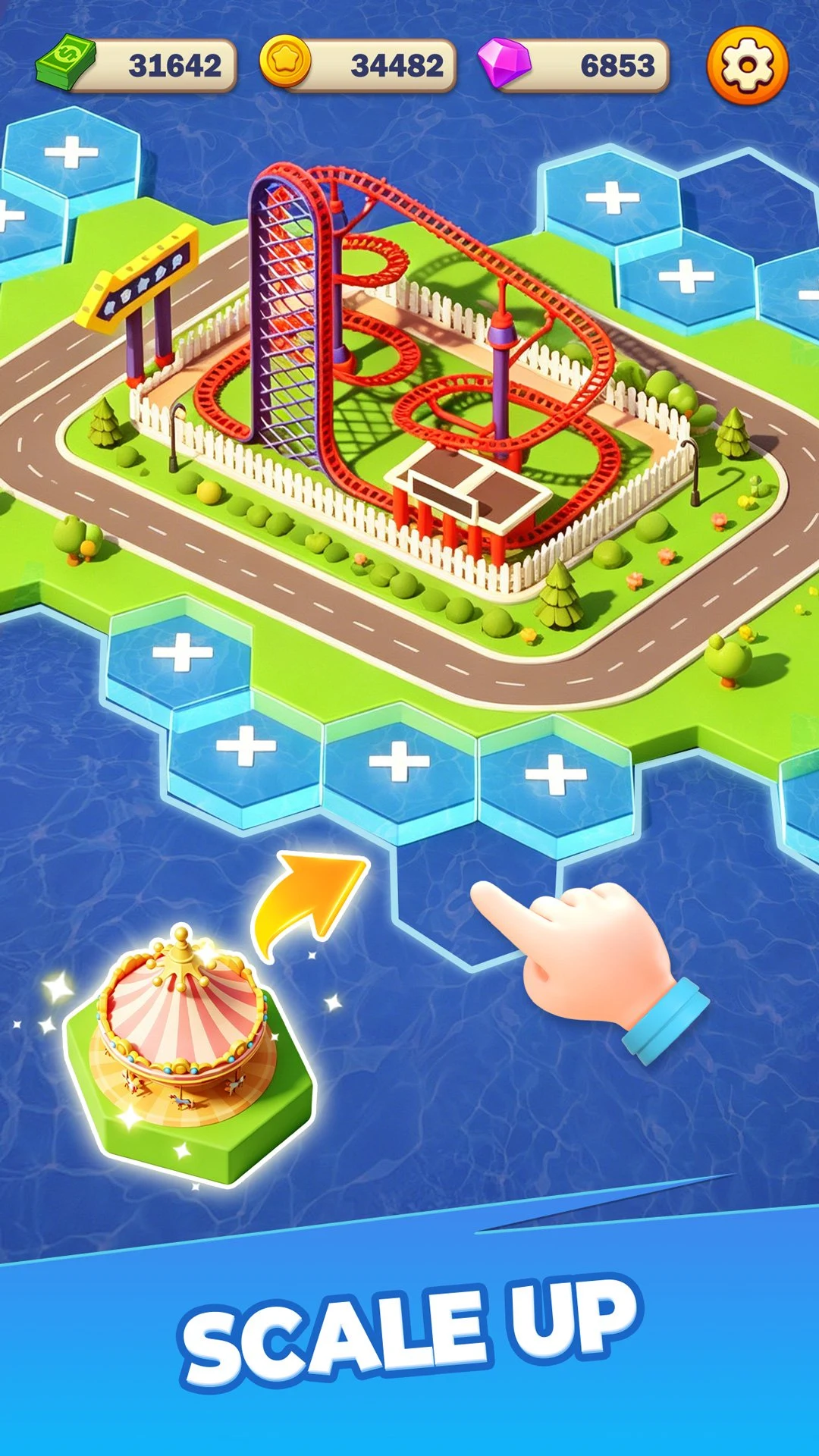 Joy Tycoon: Build Theme Parks screenshot