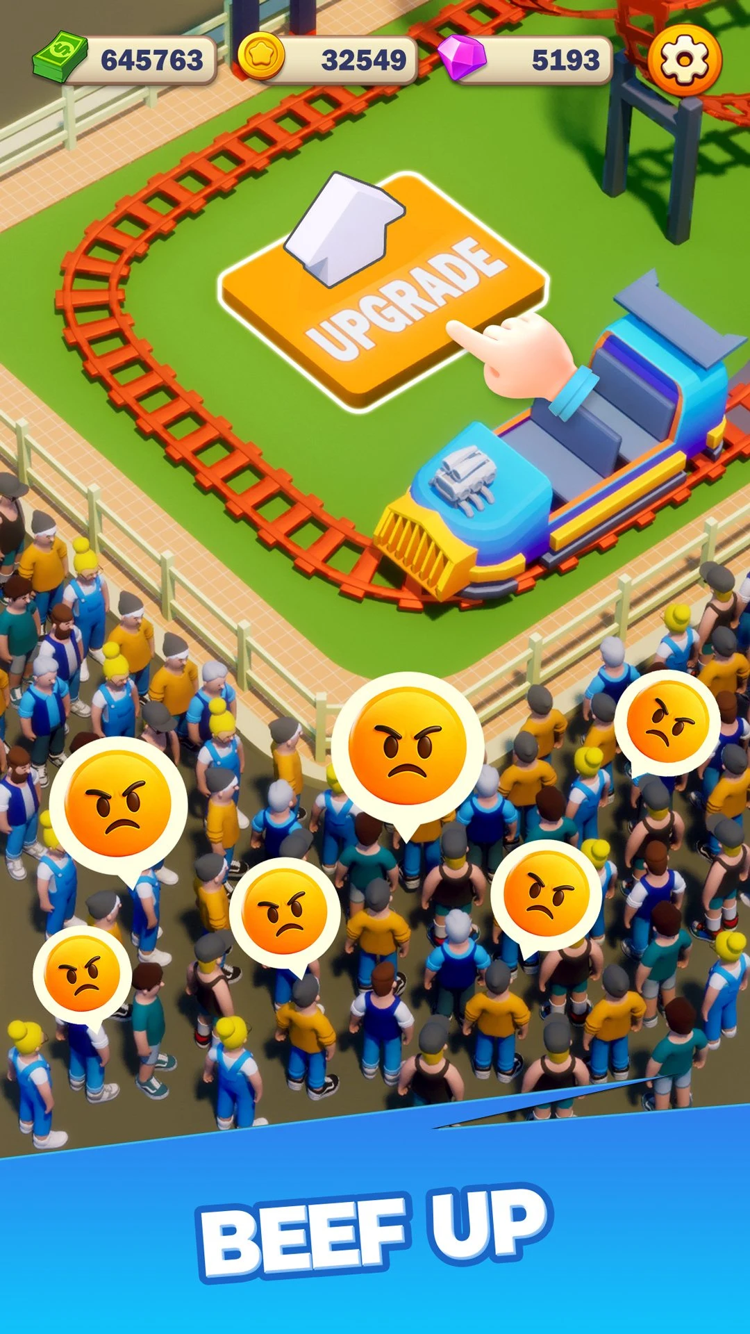 Joy Tycoon: Build Theme Parks screenshot