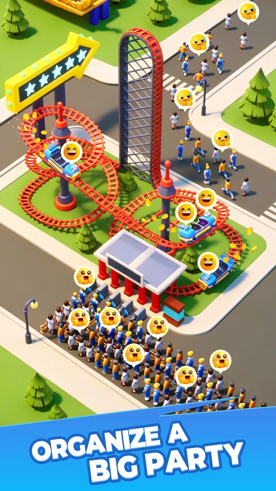Joy Tycoon: Build Theme Parks screenshot
